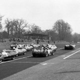RE 719 - Heat 2 - 52 G H Williamson - Lotus, 47 J W Higham - Lotus,  48 F E Elliot - Lister-Bristol