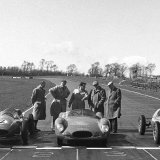 RC 606 - Line up of cars  - Brands Hatch March 1957
