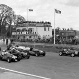 RA 786 - 9 Connaught - Roy Salvadori, 12 - Cooper Alta - MJCKeen,  24 Lotus - Mike Anthony, 8 Connaught EWHolt,