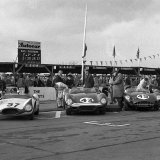 RF 495 - 57 Cooper-Maserati - Roy Salvadori, 43 Lister-Jaguar - Masten Gregory, 49 Aston Martin DBR1 - A G Whitehead