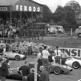 RK 732 - Formula Junior - row 4 and 5 of the final grid - 28 P Ashdown Lola-Ford, 4 Mike Spence - Cooper-BMC, 34 H P K Dibley - Lola-Ford