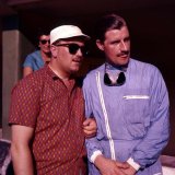 Monza - Italian GP - Colin Chapman and Graham Hill - September 1958