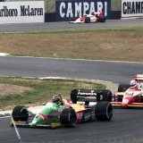 RE 753 - 4 - 20 Thierry Boutsen - Benetton Ford, 10 Christian Danner - Zakspeed 871